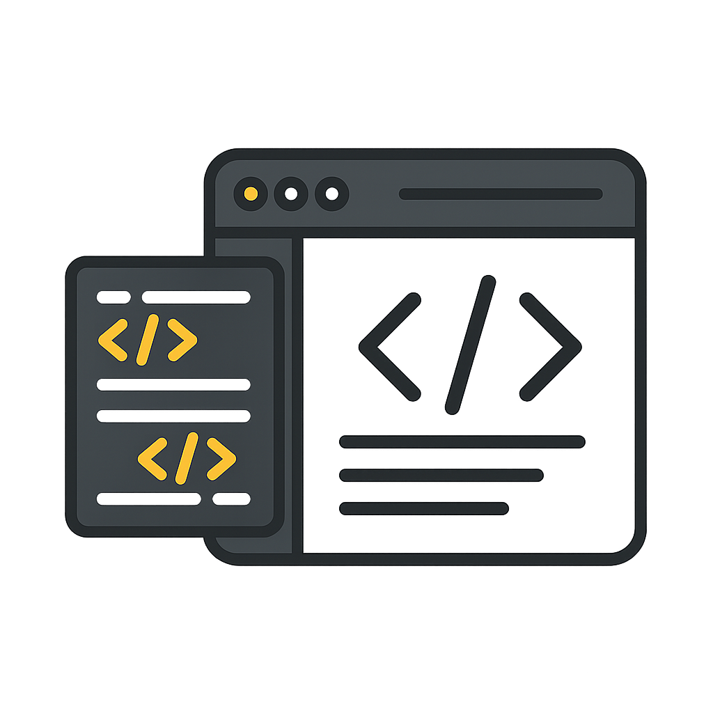 Website / Coding Illustration